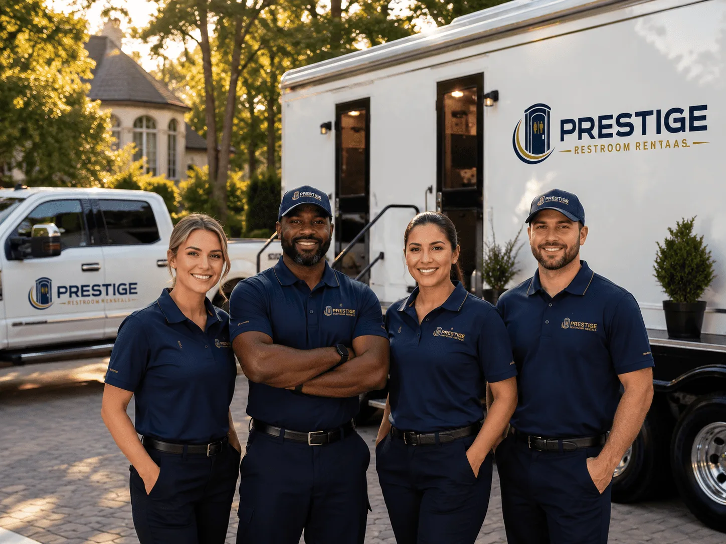 Trusted Luxury Portable Restrooms company in Mcleod, ND